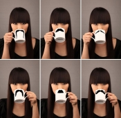 Moustache mugs