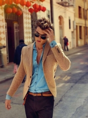 What is the style trend for men this winter?