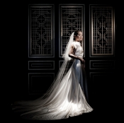 Award-Winning Designer Now Offers Silk Wedding Veils