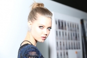 Topknot, the Beauty trend at Versace Fall 2013 Runway