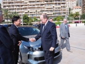 Exposition on the renewable energies and ecological cars in Monaco