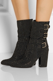 LAURENCE DACADE Merli studded suede boots