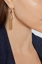 EDDIE BORGO Gold-plated earrings