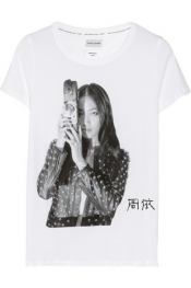 EACH X OTHER Printed cotton-jersey T-shirt