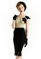 1930s inspired Harlow dress