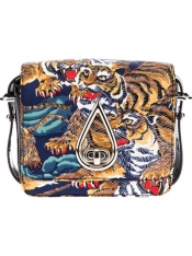 KENZO tiger print handbag