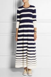 MADELEINE THOMPSON Timeless cashmere and silk-blend maxi dress