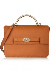MULBERRY The Bayswater Shoulder large textured-leather bag
